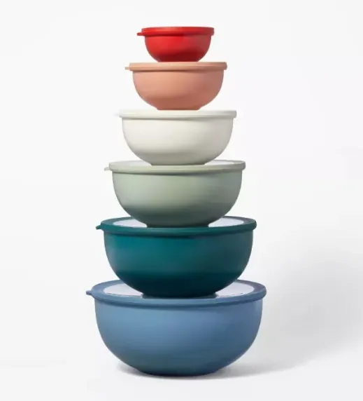 Speckled Stoneware Mixing Bowls